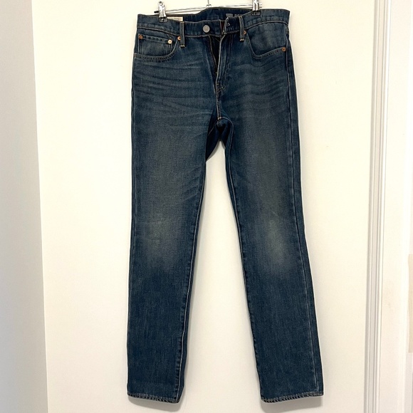 Levi's 511 Men's Plaid Slim Fit Denim Performance Jeans Plaid Lining 31W 32L - Picture 6 of 16